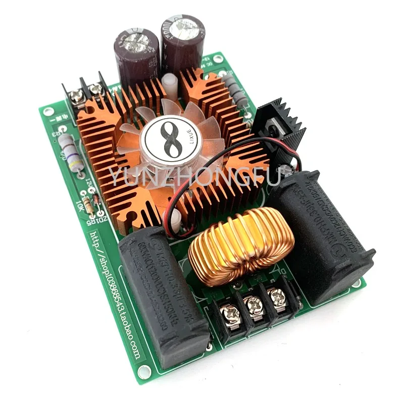 High voltage generator driver board has tap ZVS DC 12-30V 10A ZVS driver board Tesla coil power supply