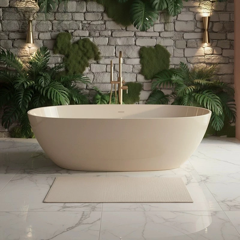 

Internet celebrity bathtub household small apartment acrylic B & B hotel adult independent bath bath bath
