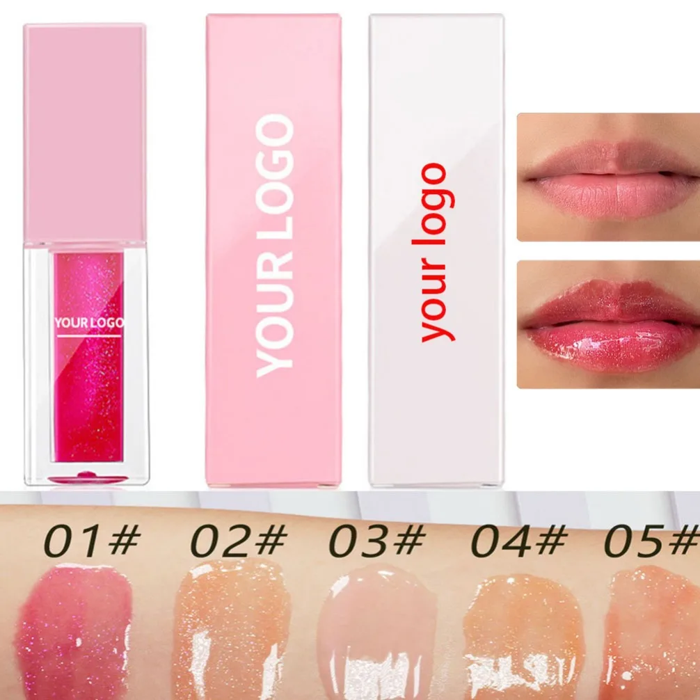 Quicksand Shimmer Plumping Lip Oil Magic Color Changing Lip Gloss Private Label Custom Logo Vegan Makeup Wholesale