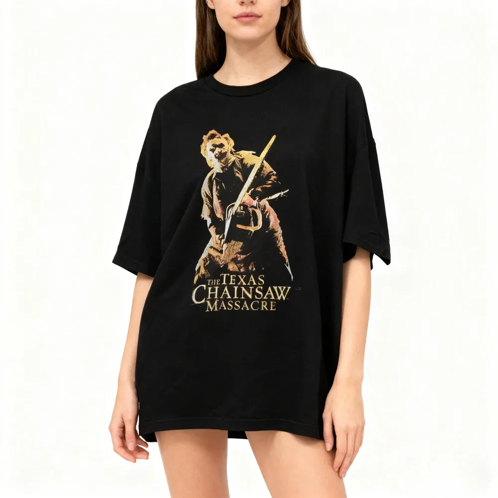 

The Texas Chainsaw Massacre 70s Scary Horror Halloween Fun Movie T Shirt Halloween Horror Shirt Horror Movie T-Shirt