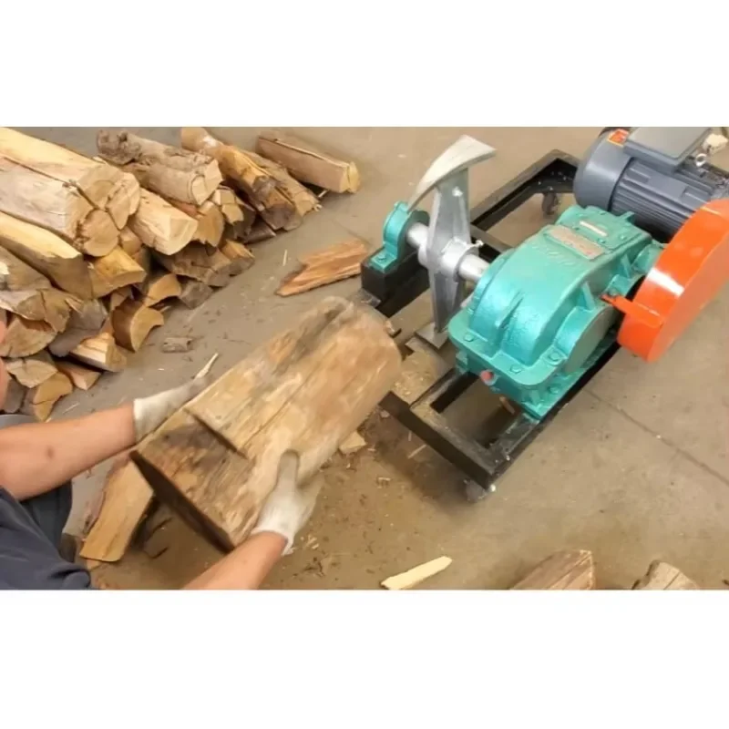 

【Best-selling】New Arrivals Heavy 4kw Log Splitter Forestry Machinery Support Single or Three Phase Power for Quick Splitting Woo