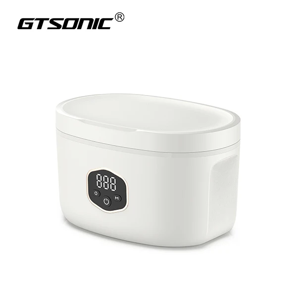 GT-F2 Mini Ultrasonic Cleaner Aligner Retainer Ultrasonic Denture Cleaner Ultrasonic  Cleaner