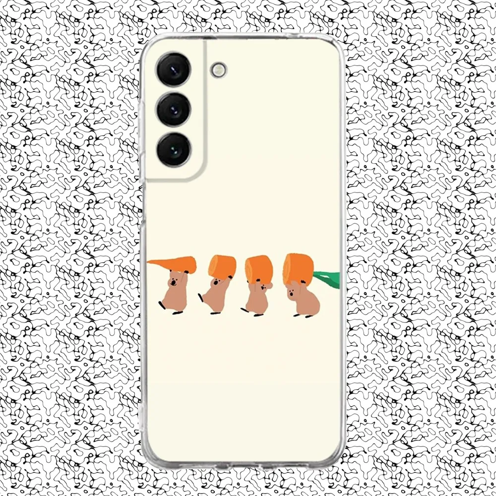 Koala D-Dinotaengs Korea Phone Case Silicone For Samsung S30,S23,21,22,20 Ultra,S20 FE lite,S10,9,PIus Note20ultra Cover Clear