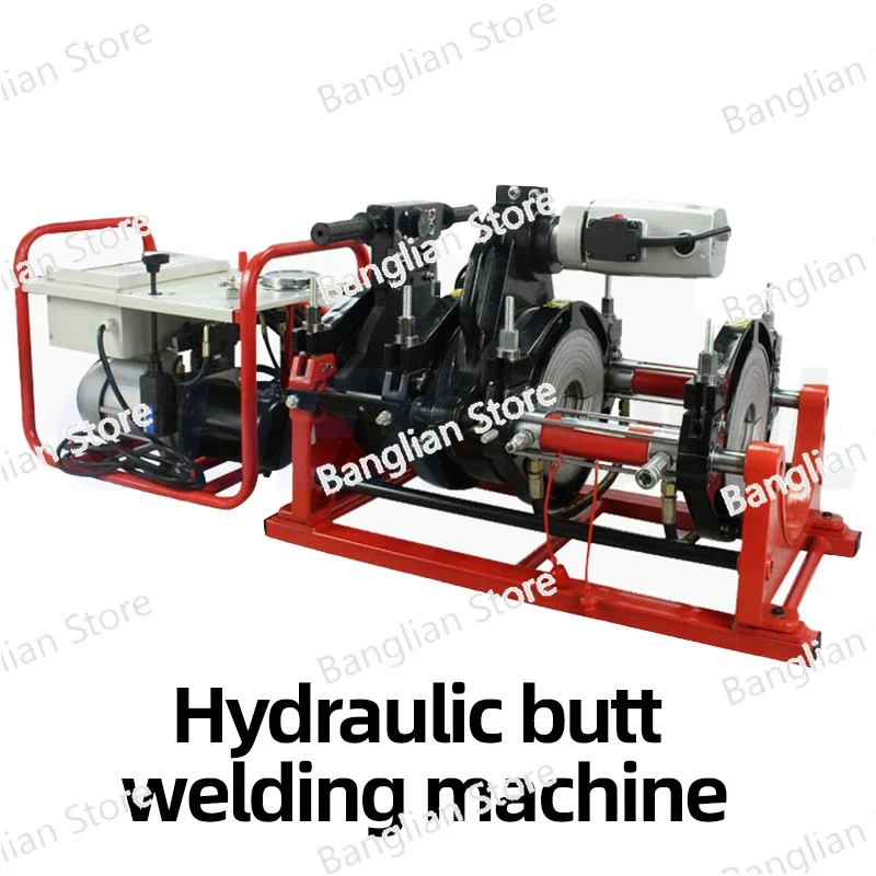 4 Ring Butt Welding Machine 63-315MM PE Pipe Butt Welding Machine Water Pipe Hot-melt Machine Water Electricity Weld