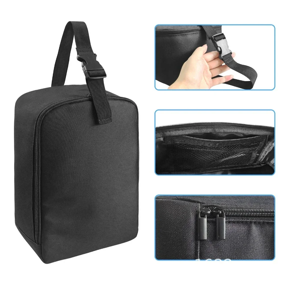 Compact Travel Steamer Bag With Buckle Strap For Clothes Steamers And Travel Irons Provides Protection And Easy Transport