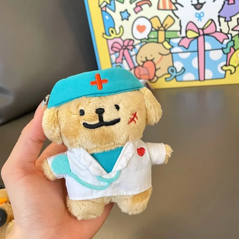 Line Puppy Halloween-serie Kawaii pluizig beeldje pop rugzak charme sleutelhanger schattige pop kerstdag verjaardag verrassingsgeschenken