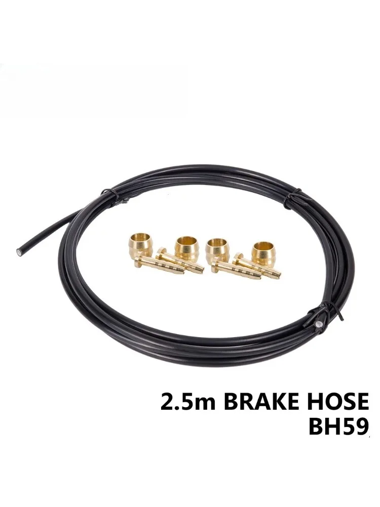 AliExpress NONE Bicycle BH90/BH59 Hydraulic Disc Brake Hose 2.5m with Olive Set for M610 M8000 SLX XT MTB Bike Brake Parts