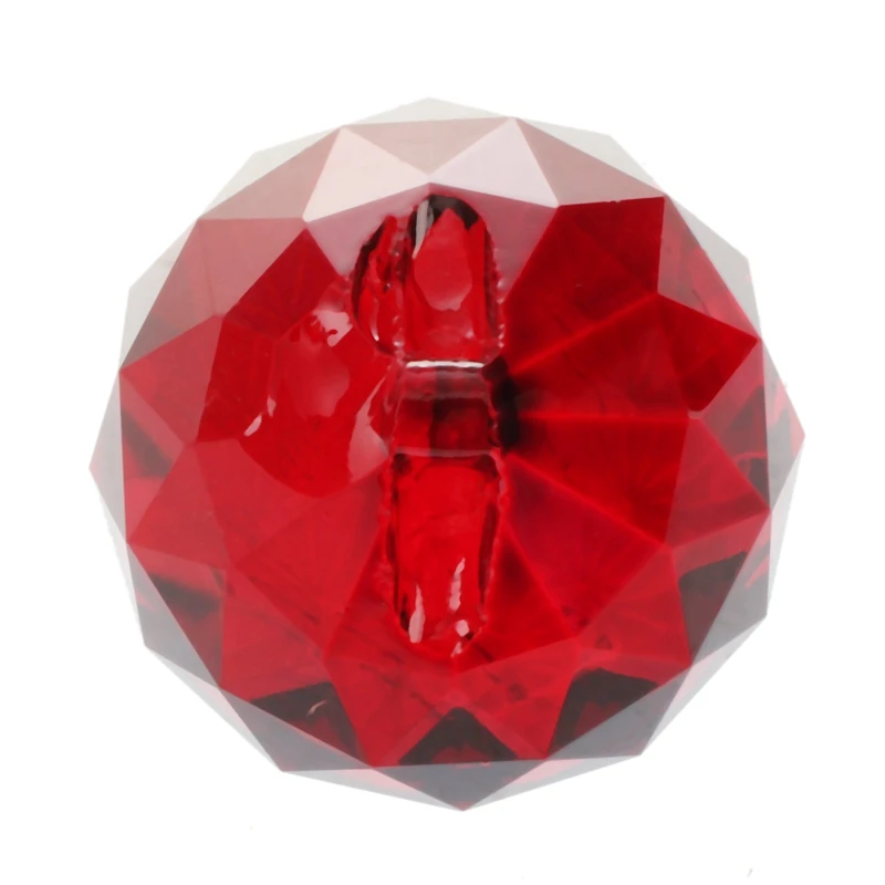 3X, 30Mm Red Crystal Ball Prisms