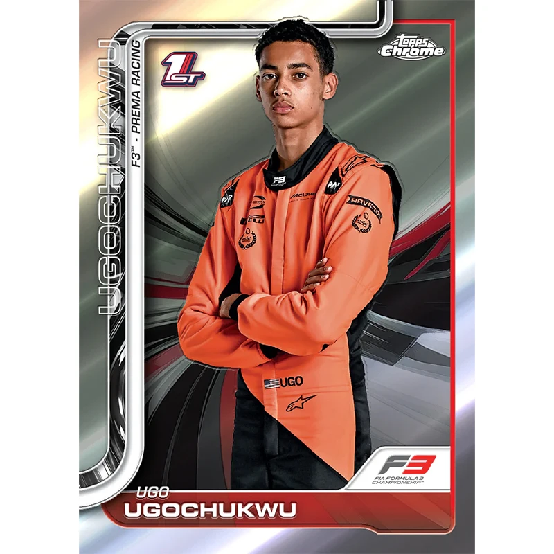 Novo 2025 Topps Chrome Fórmula 1 Valor Box PREMIUM Cartão de