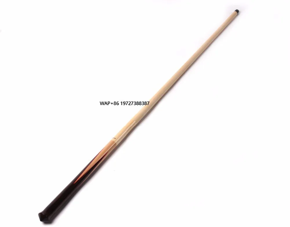 

Professional Manufacturer Taco De Billar Ebony One Piece Snooker Cues 3/4 Handmade for Sale