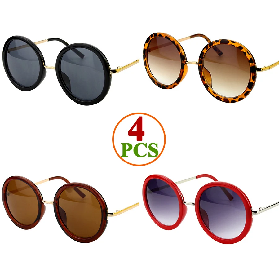 Retro Runde Sonnenbrille Damen Markendesigner Outdoor Reise Fahren Vintage Sonnenbrillen Herren Unisex Mädchen Damen 5 Farben Bestseller – Detail 22