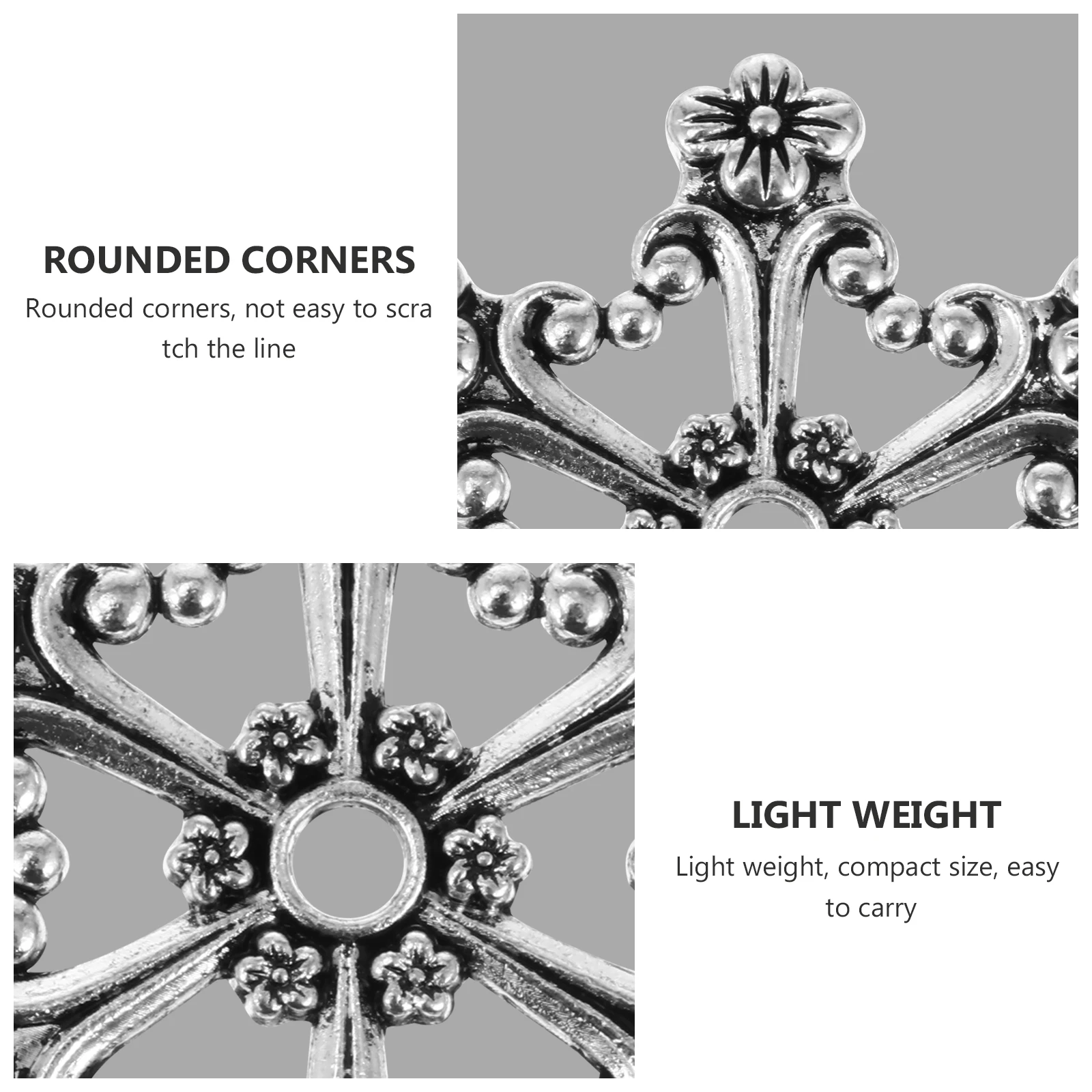 

Zinc Alloy Thread Winding Plate Compact Sewing Organizer Durable Lightweight Yarn Bobbin For Cross Stitch Diy Embroidery Sewing