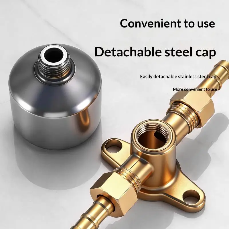 New Removable Sprayer Pressure Cylinder Full Copper Electric Sprayer Air Tank Corrosion-Resistant Booster Pressure