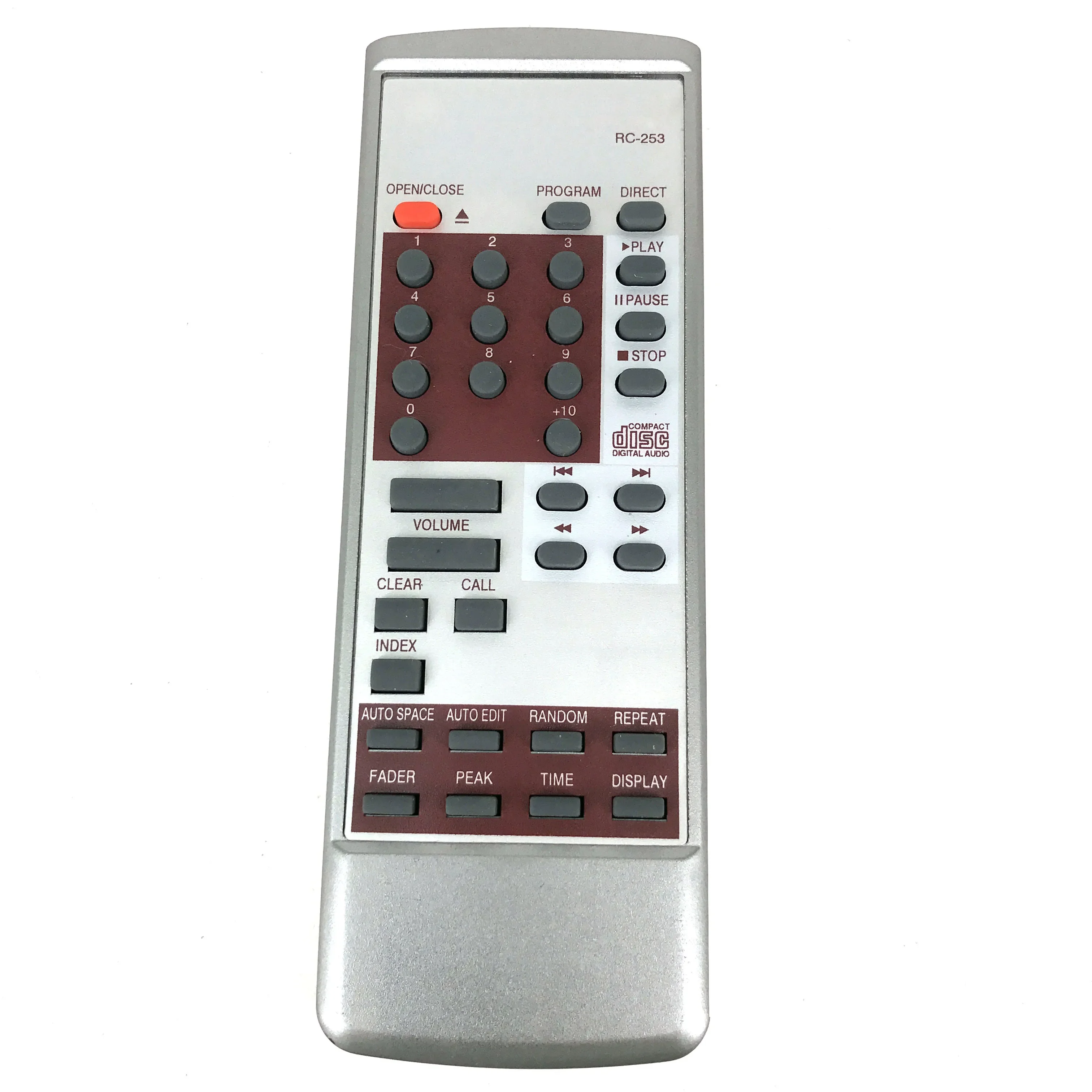 New RC-253 Remote Control For Denon CD Player DCD1460 DCD1560 DCD1650 DCD2560