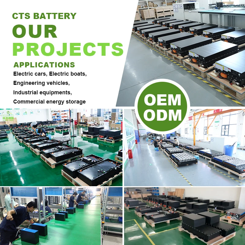 CTS OEM 96V 200Ah Marine Lithium Battery Pack LiFePO4 for Electric Boat Yacht Catamaran view 4