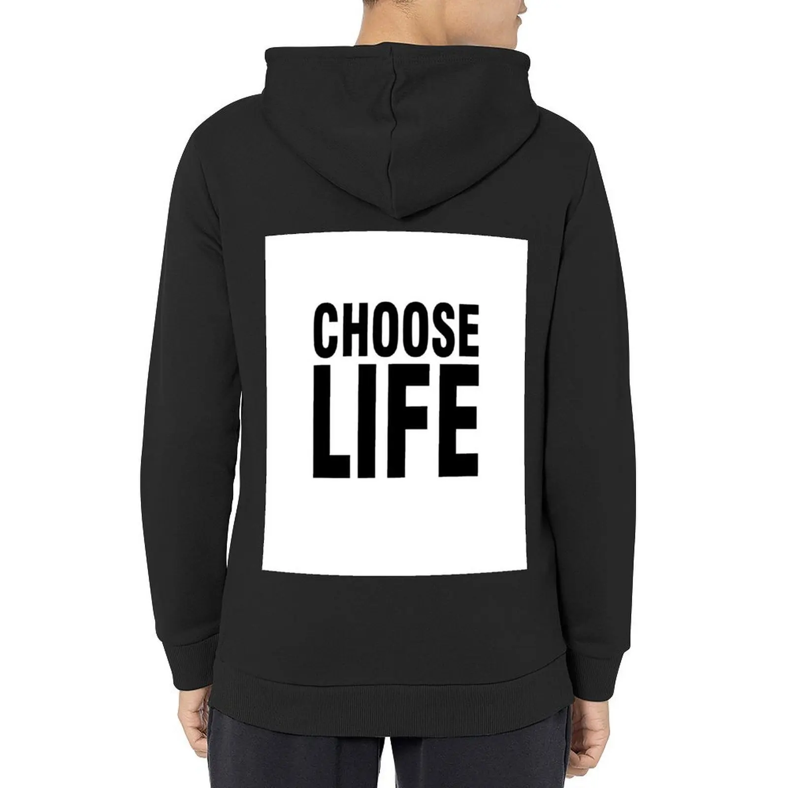 

WHAM Choose Life George Michael Choose Life T-Shirt Tribute Tees Hoodie blouse autumn clothes men's hoodies
