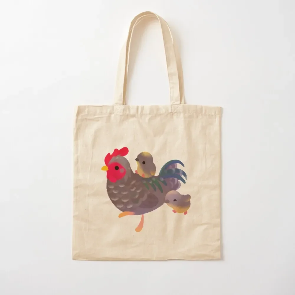 

Chicken and Chick - pastel Tote Bag Women's bags Women's shopper bag Bag