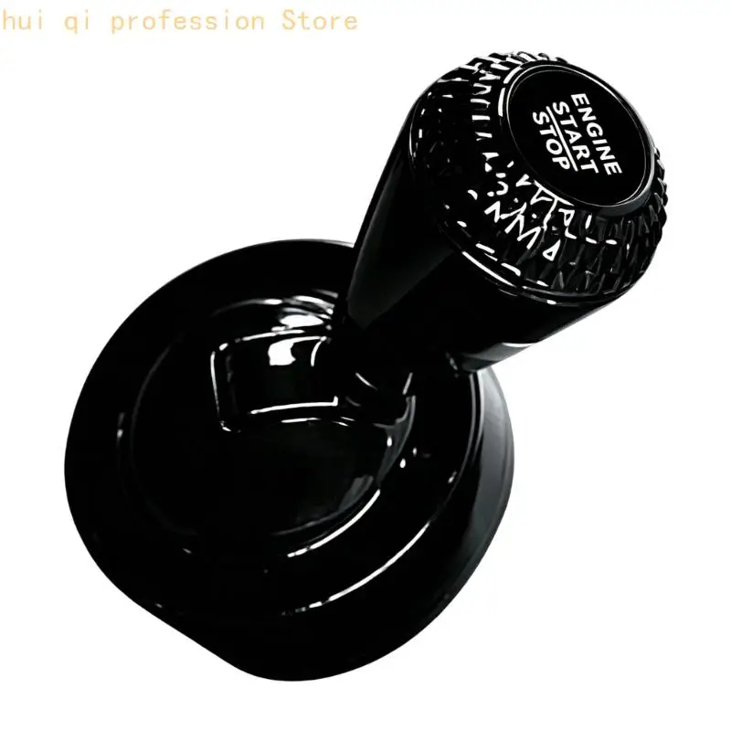 Hochwertiger Push-Start-Ersatzknopf aus Metall mit ergonomischen Fingerrillen H8WE – Detail 3