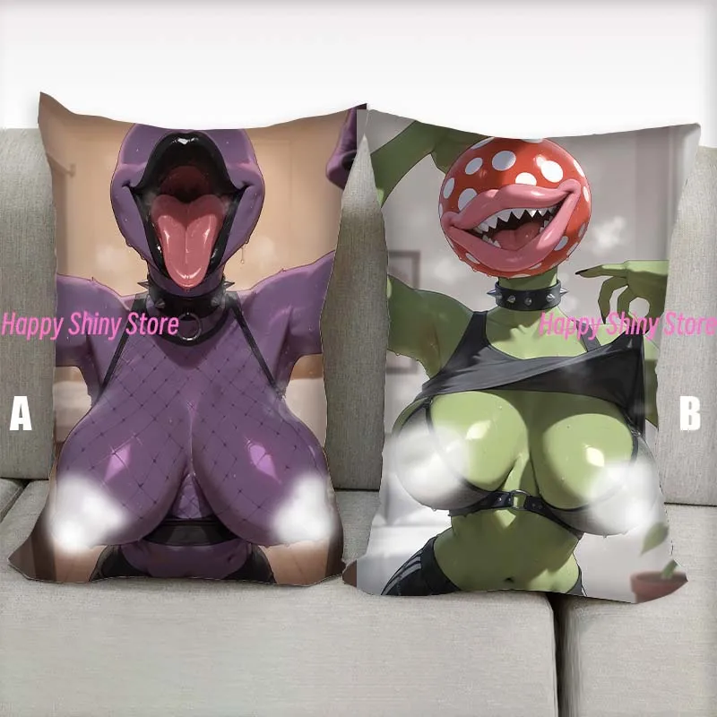 

Dakimakura Anime Pillow Breast Focus Furry Nsfw Half Body Cartoon Pillow Core Double Side Print Gifts
