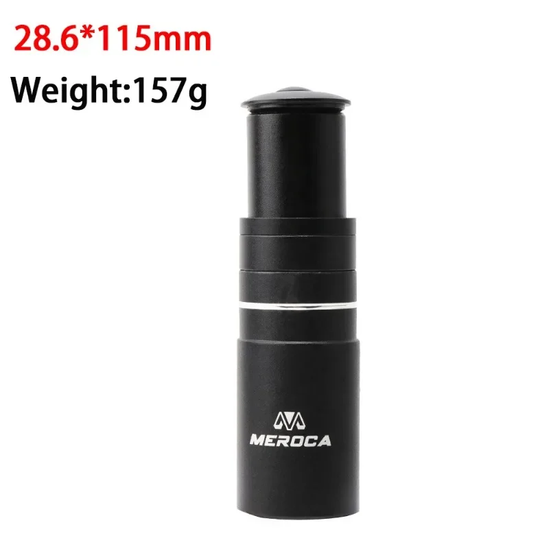 Przedłużacz wspornika roweru 115mm 180mm 210mm widelec rowerowy kierownica podnieś regulowany Road MTB przedłużenie wspornika Adapter część rowerowa