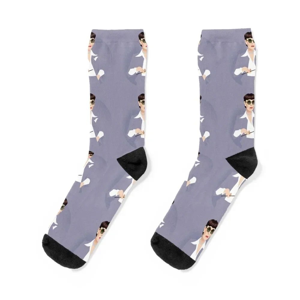 

Edith Head Socks Men's hiphop Soccer anti-slip Men's Socks Women's