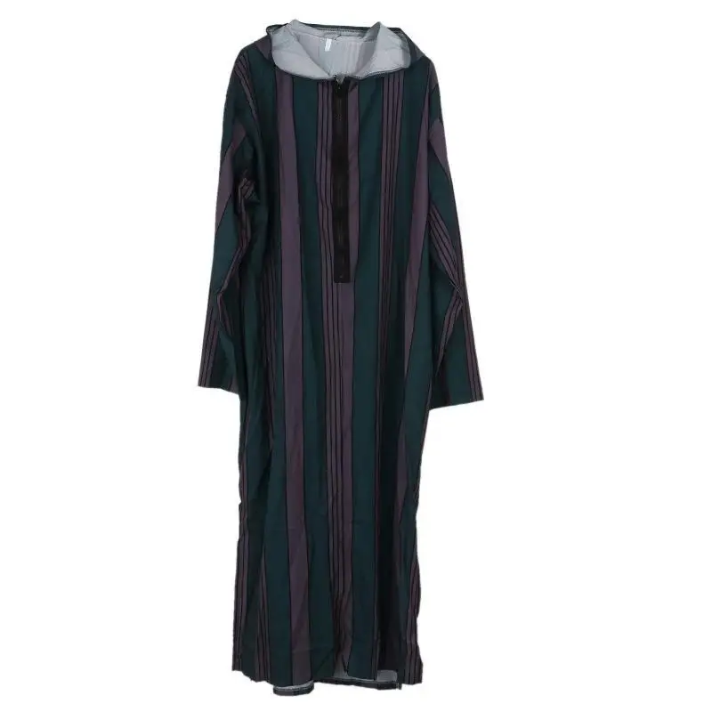 

Mens Muslim Ramadan Dress Abaya Party Evening Gown Robe Prayer Garment Shirt