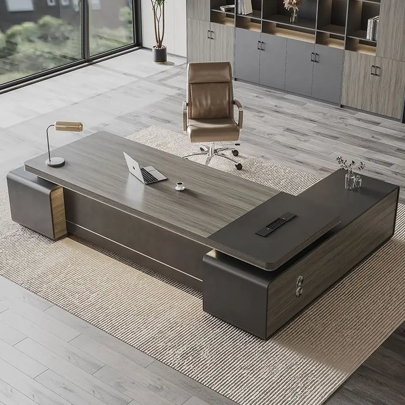 Boss Office and Chair Manager President Supervisor Simple Modern Office Furniture Large