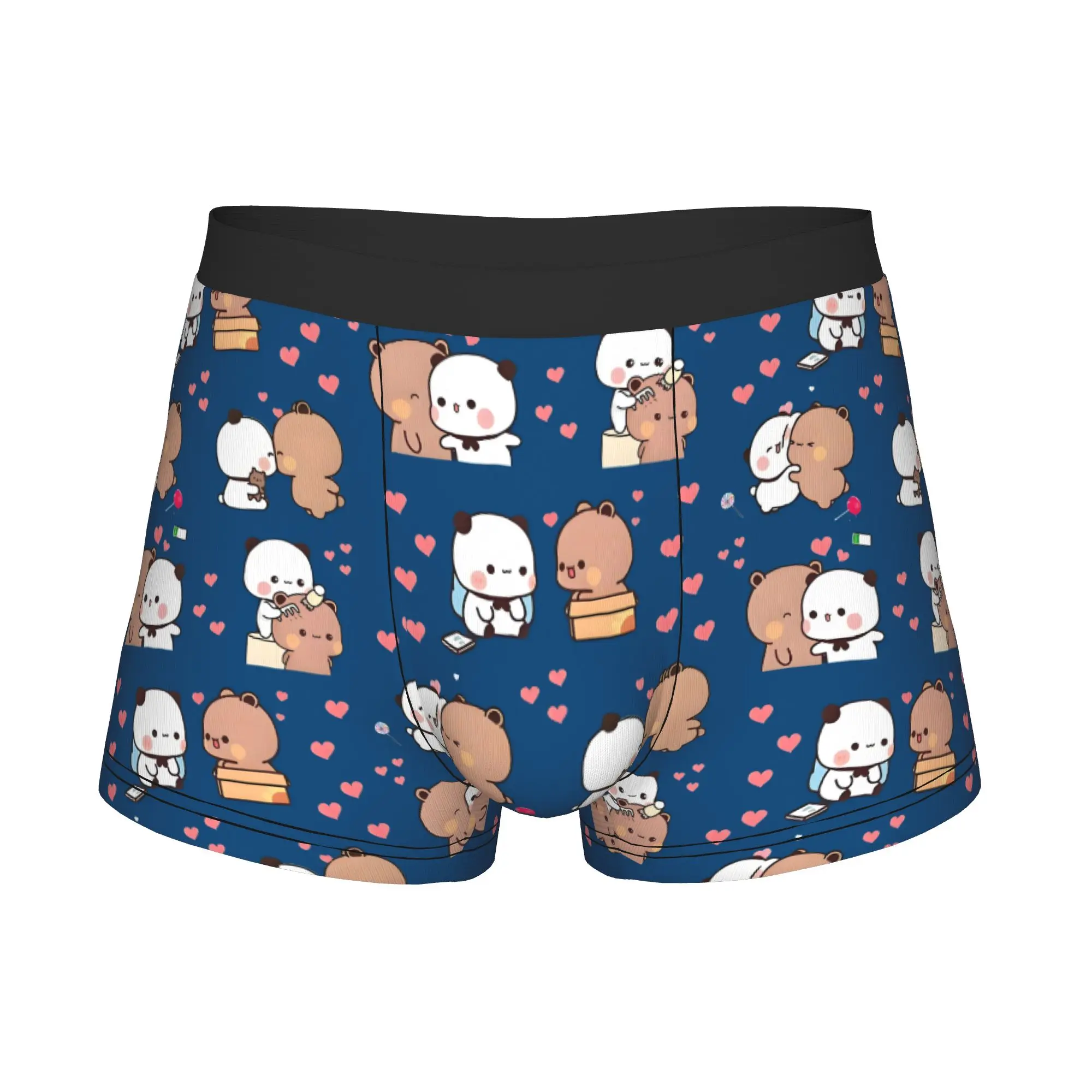 Peach And Goma Bubu Dudu Boxers Shorts Men Cartoon Sweet  Briefs Underwear Novelty Underpants