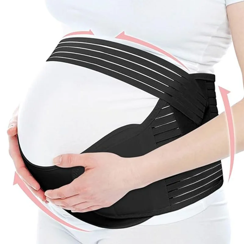 Pregnant Women Support Belly Band Back Clothes Belt Adjustable Waist Care Maternity Abdomen Brace Protector Pregnancy Convenient