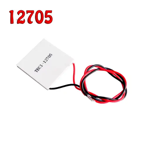 TEC1-12705 12703 12706 12709 12710 12715 열전 냉각기 펠티에 TEC1-12706, 40x40mm, 12V 펠티에 요소 모듈 TEC1-12705 12703 12706 12709 12710 12715 열전 냉각기 펠티에 TEC1-12706, 40x40mm, 12V 펠티에 요소 모듈