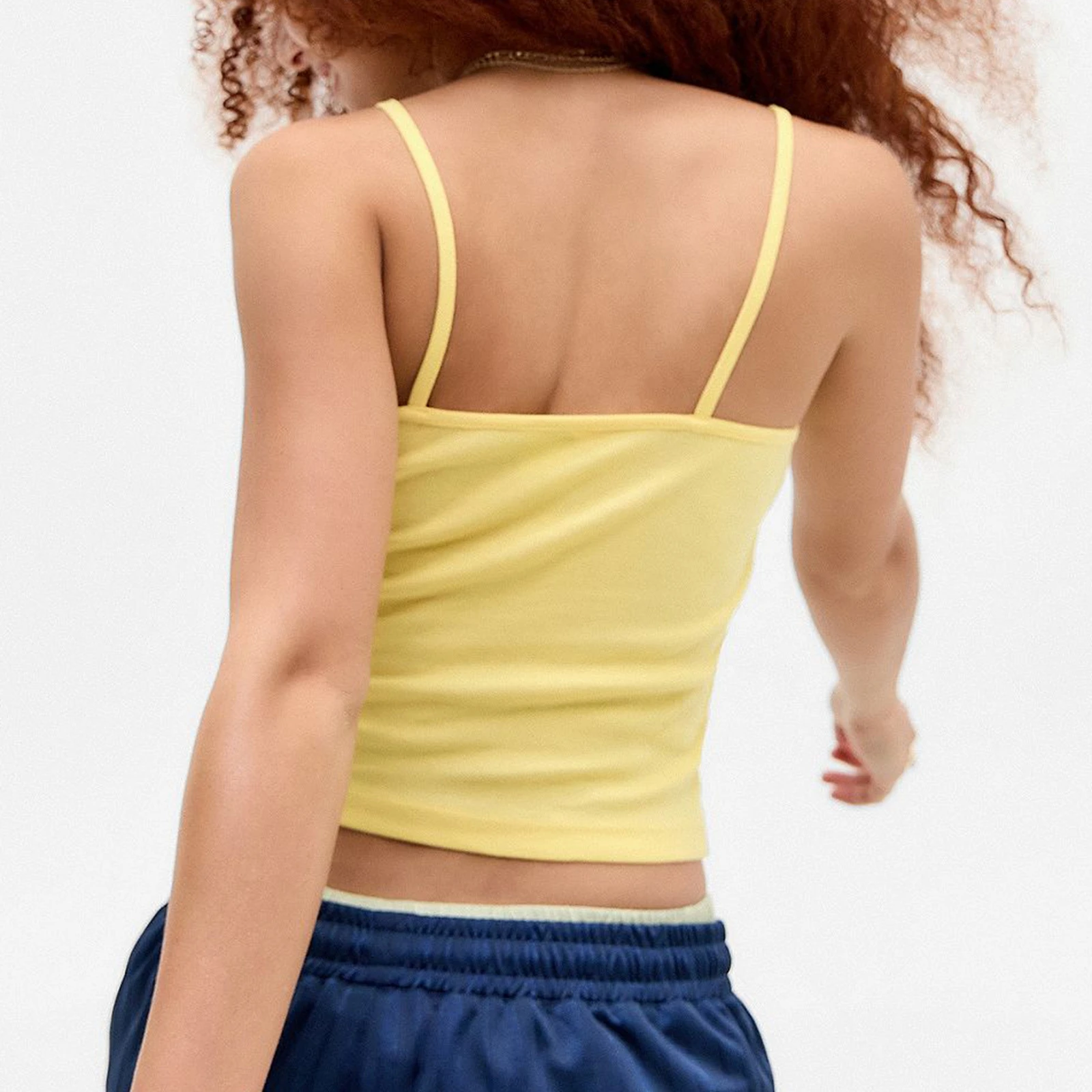Women Cami Tank Tops Floral Print Scoop Neck Slim Fit Crop Streetwear For Beach Vacation Summer Party Wear Outdoor Streetwear