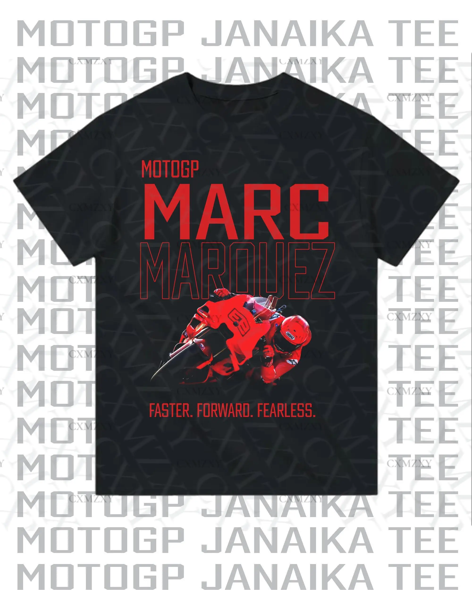 

2025 Summer 100% Cotton Men Marc T Shirt Casual No. 93 Motor Marquezs T-shirt Graphic Short Sleeves Streetwear Unseix Top Tee