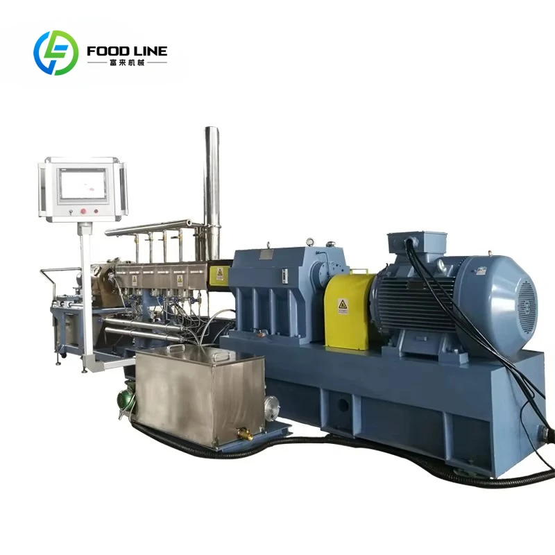 Customized Twin Screw Extruder Puffed Snacks Food Machine High Efficiency for Puffed Food Processing Production Use