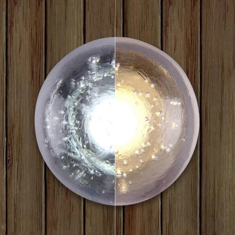 BOCC LED 3W Crystal Wall Lamp Magic Ball Meteor Shower Stair Light for Bedroom Aisle Hotel Passage Engineering Fixture