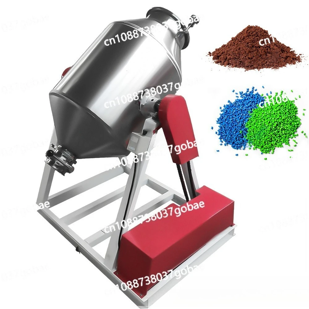 

Stainless steel manual electric double cone chemical mixing mixer