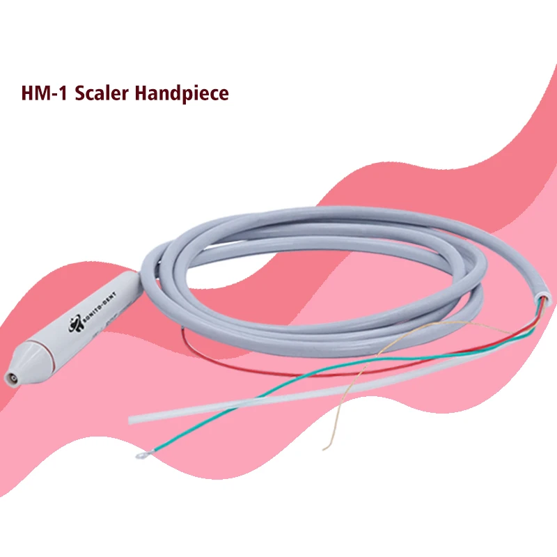 Non-detachable HM-1 Wood-pecker Dental Ultrasonic Piezo Scaler Handpiece Dentistry Ultrasound Scaler Handle