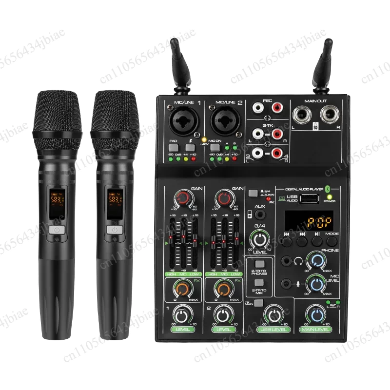 

Mixer Computer Karaoke Live Home KTV Microphone Bluetooth Reverb