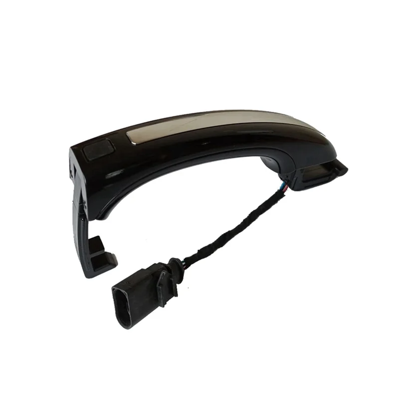 

A21F-4Pcs Car Black Smart Sensor Exterior Door Handle Replacement Accessories For Q7 2007-2015 4L0837205A 4L0837205B 4L0837