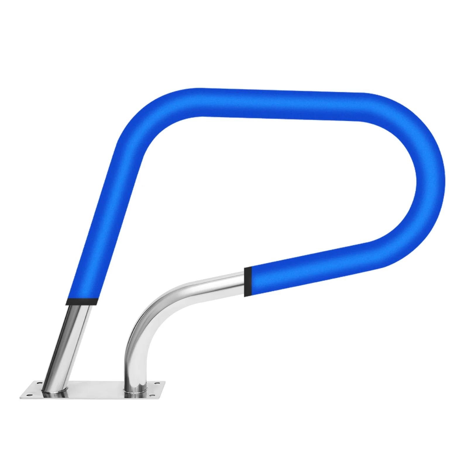 Edelstahl-Poolhandlauf U-förmige Griffabdeckung Poolhandlauf-Set mit Basis für Innen-/Außen-Schwimmbäder, Tragfähigkeit 120kg – Detail 9