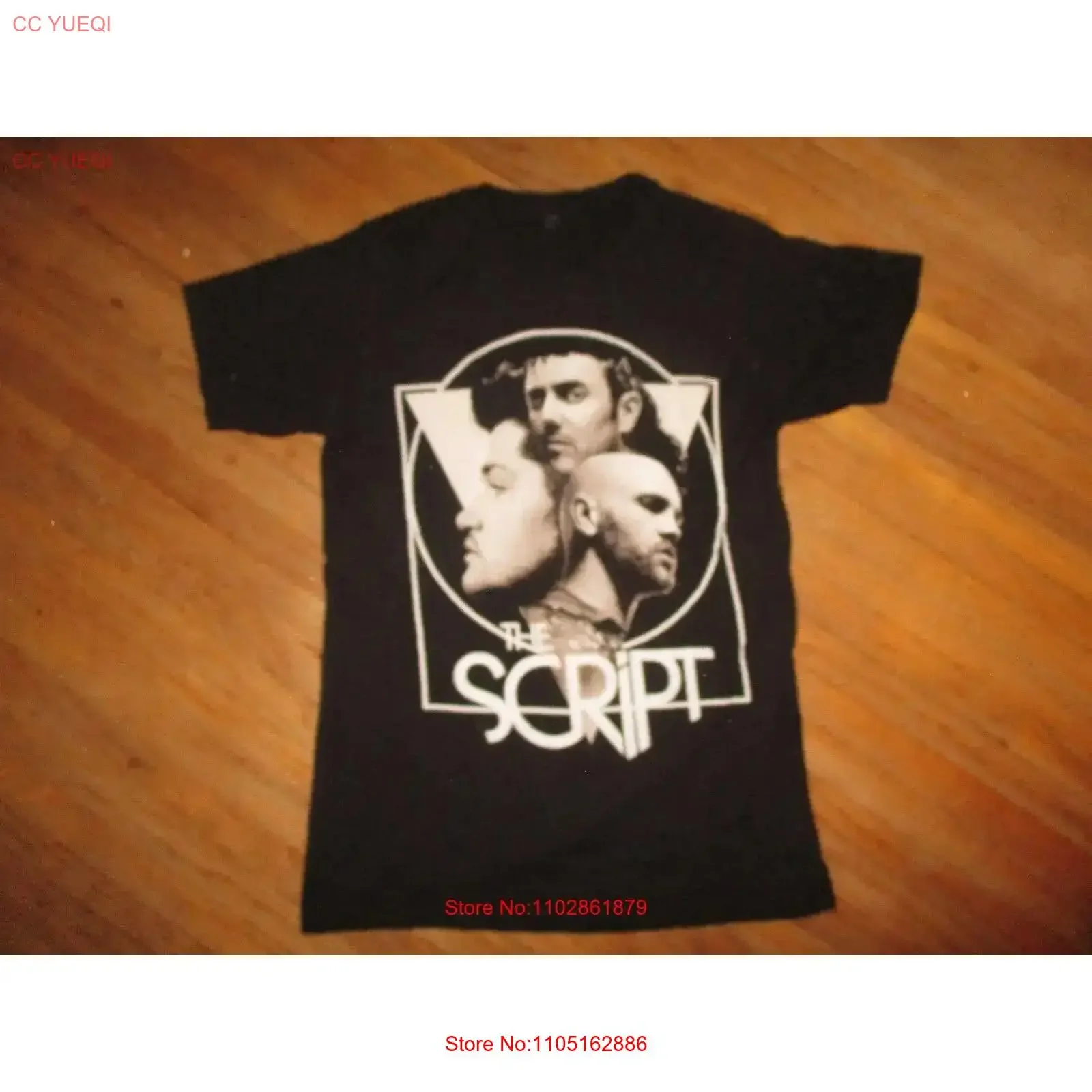 THE SCRIPT CONCERT T SHIRT Band 3 Tour 2013 Cities List Danny O'Donoghue SMALL vintage Washed designer clothes Breathable