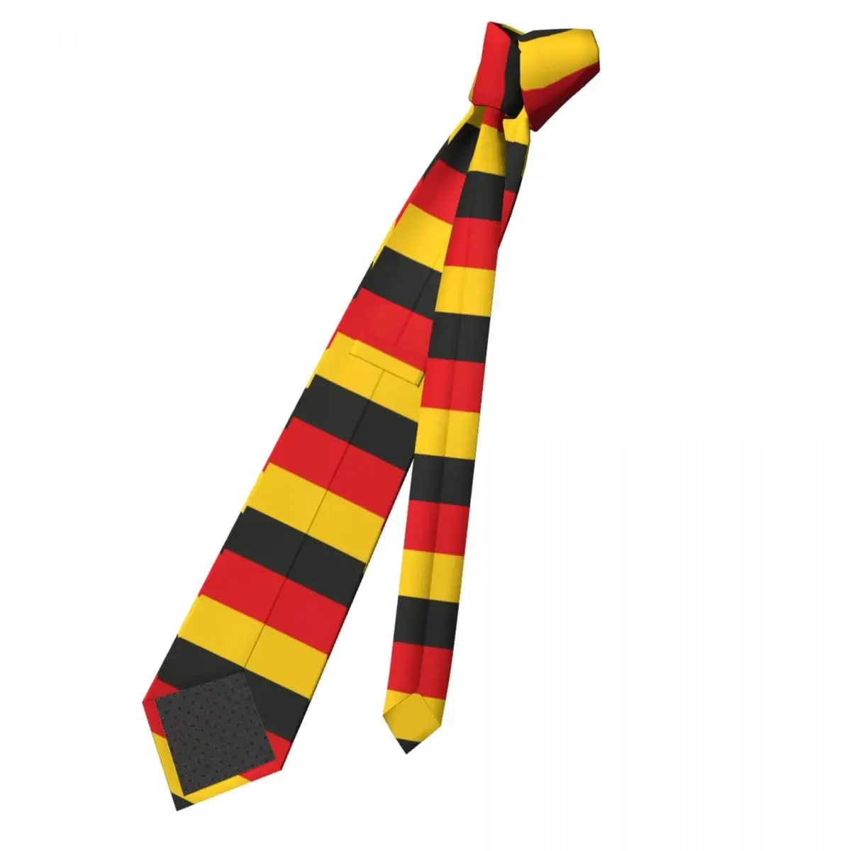 Germany Flag Necktie Mens Custom Silk German Patriotic Neck Ties for Business