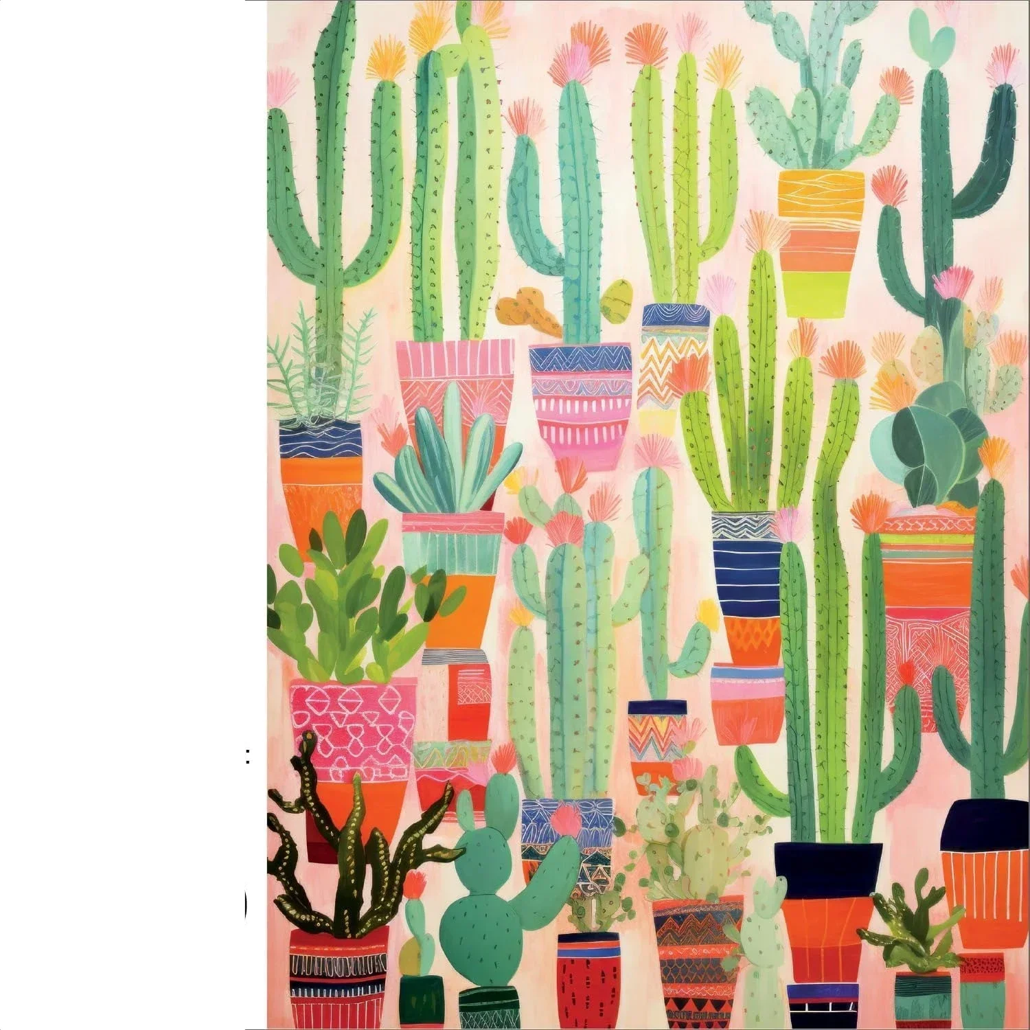 120/300/500/520/1000/1314 pièces Puzzle Cactus Puzzle en bois jeu stimulant pour adolescents adultes cadeau pour les amateurs de puzzle