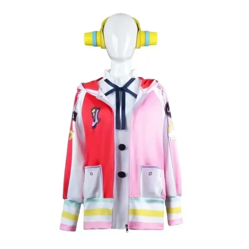 Anime Uta Cosplay Kostuums Een Pruik Meisje Uniform Jas Pak Stuk Halloween Kostuum Voor Vrouwen Rollenspel Full Set Kleding Feest