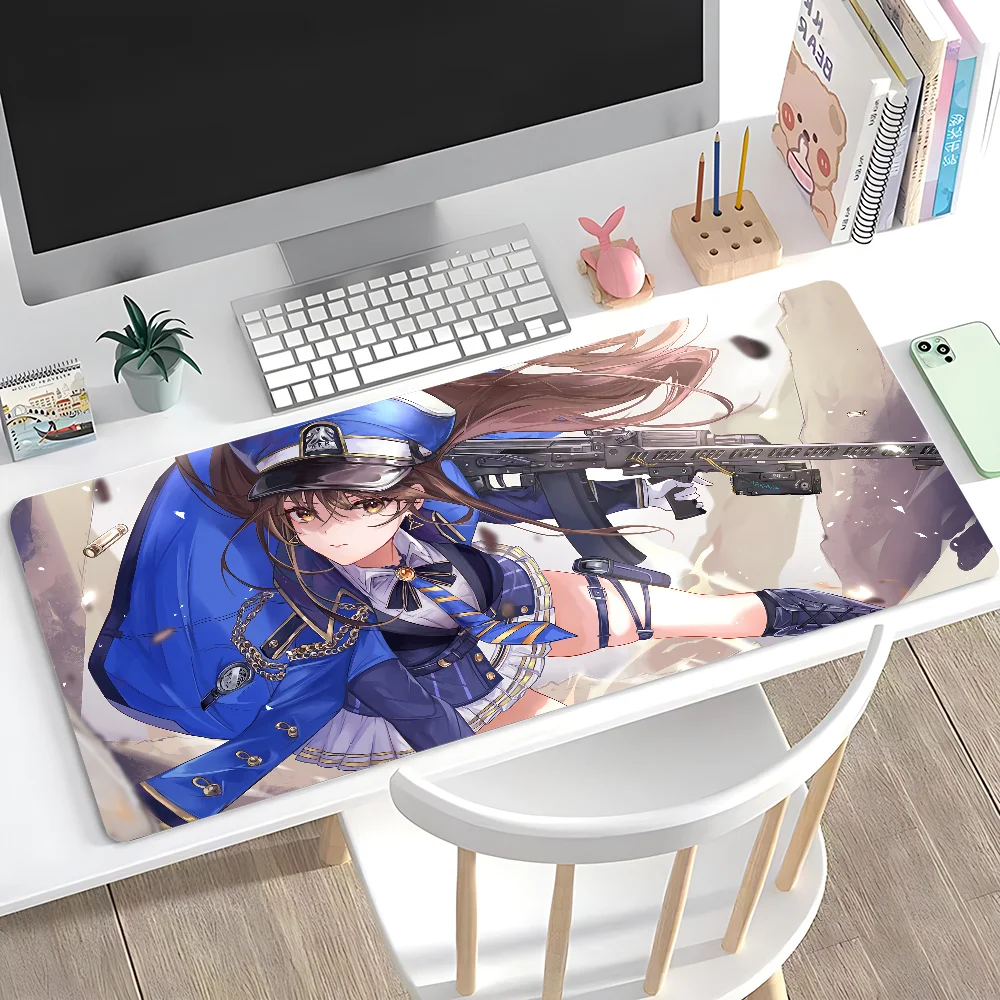 Game G-Goddess Of Victory N-NIKKE Mousepad Anime Large Anti-Slip Mouse Pad Stitched Edges Mat Desk Laptop Gaming​ Keyboard Pad