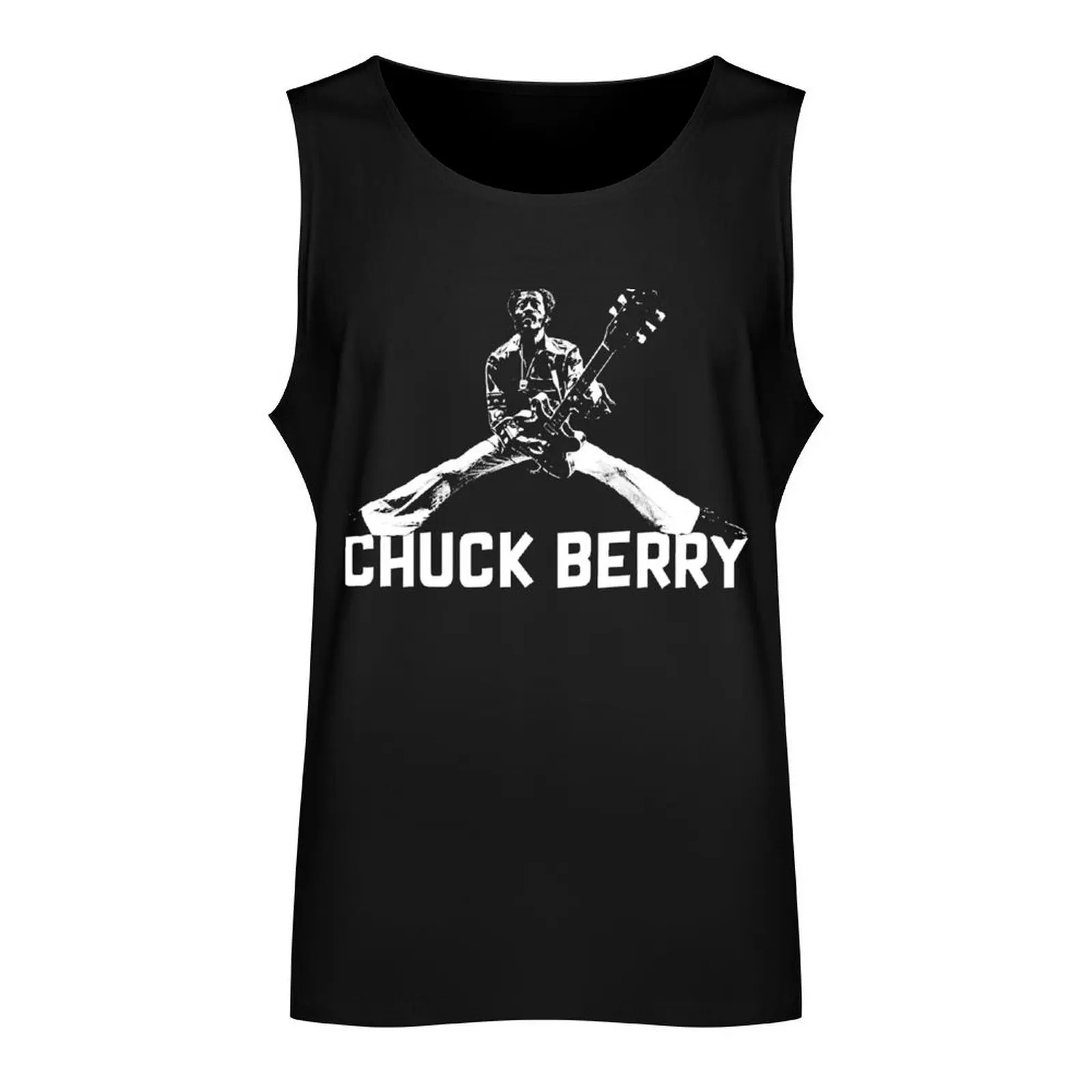 Chuck and Roll Berry For Fans Tank Top gym t shirt men Men's sleeveless Gym t-shirt man