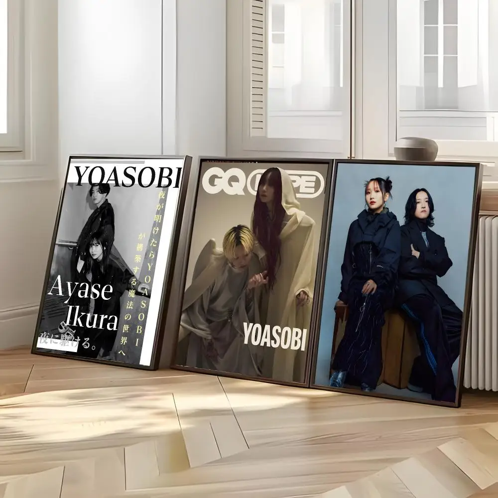 Vibrant Band Y-YOASOBI Poster Distinct Home Decor Concepts Chic Indoor Art Pieces