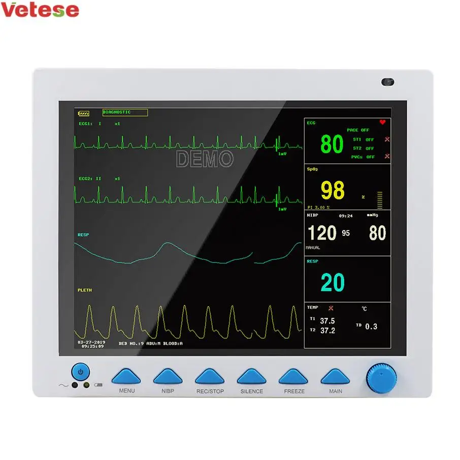 Veterinary  WTP-8000 Portable MUliti-parameter Veterinary Monitor