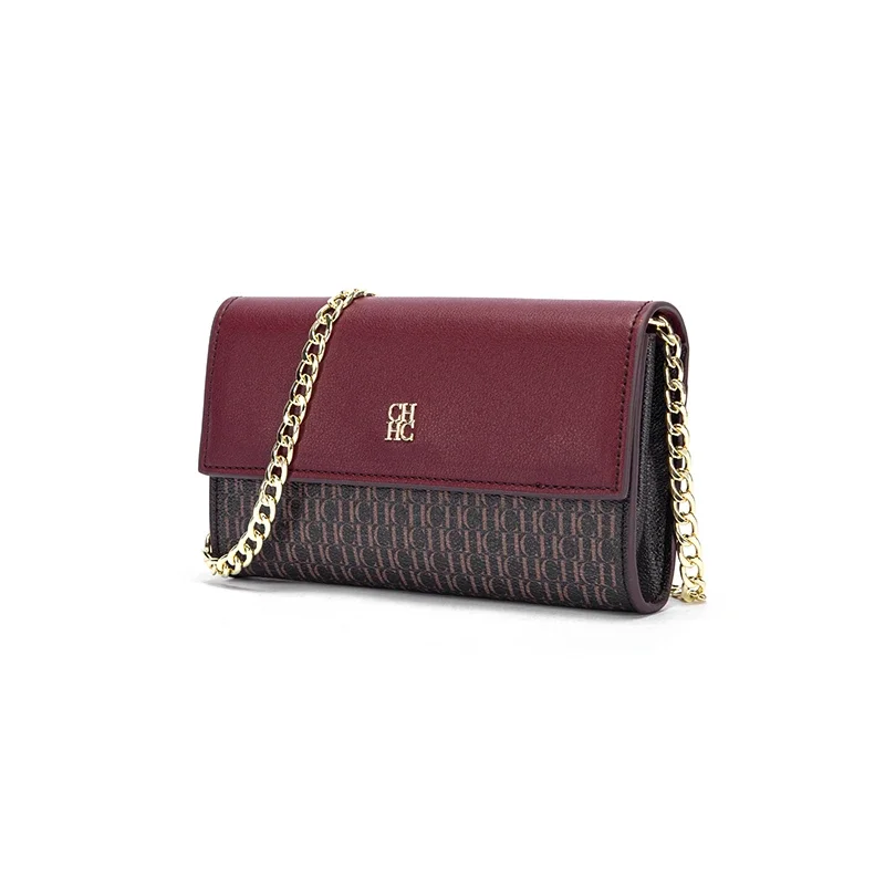 Multi-style Multi-colour Retro Simplicity Versatile Women's Shoulder Bag Elegant and Exquisite Chain Shoulder Strap Design