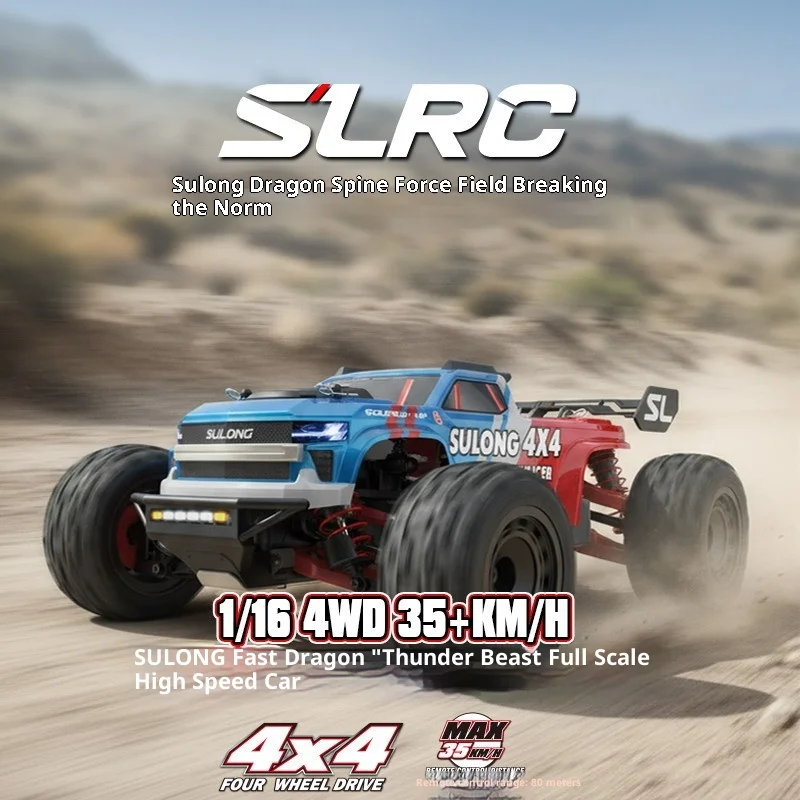 

Full Proportional Control 4WD RC Car High Speed Off Road Rock Crawler Remote Control Model Vehicle All Terrain Truck