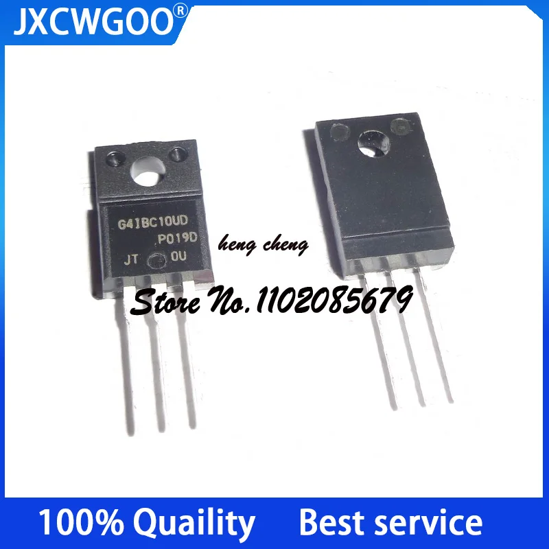 

10PCS 100%New Original IRG4IBC10UDPBF G4IBC10UD TO-220F IGBT 600V 6.8A 25W